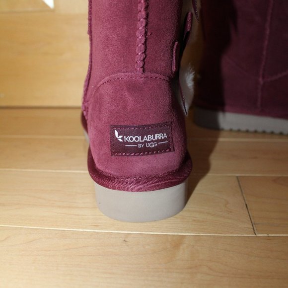NIB UGG KOOLARRA TALL BOW SUEDE FUR LINED BOOTS‎ - Picture 6 of 7